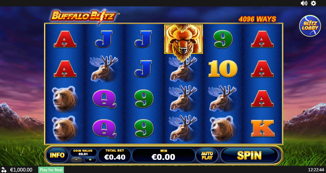 Buffalo Blizt Slot - Interface - alibaba668