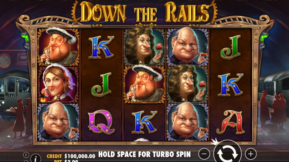 Down the Rails Slot - Interface - alibaba668
